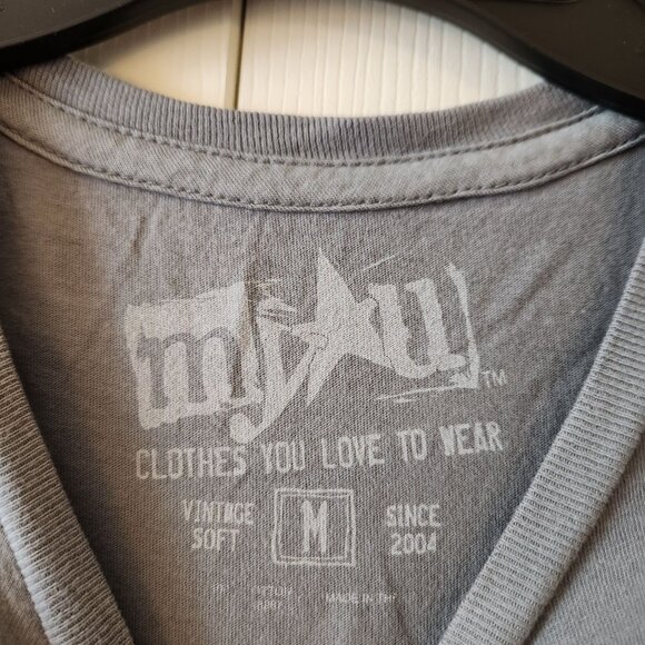 Georgia Bulldogs Rhinestone Graphic Tee Size M Gray Soft Cotton Top - Picture 7 of 9